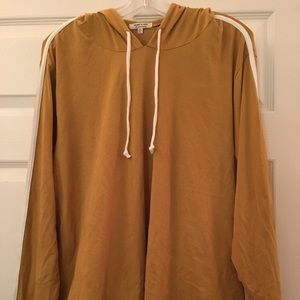 Yellow Sweatshirt style Shirt